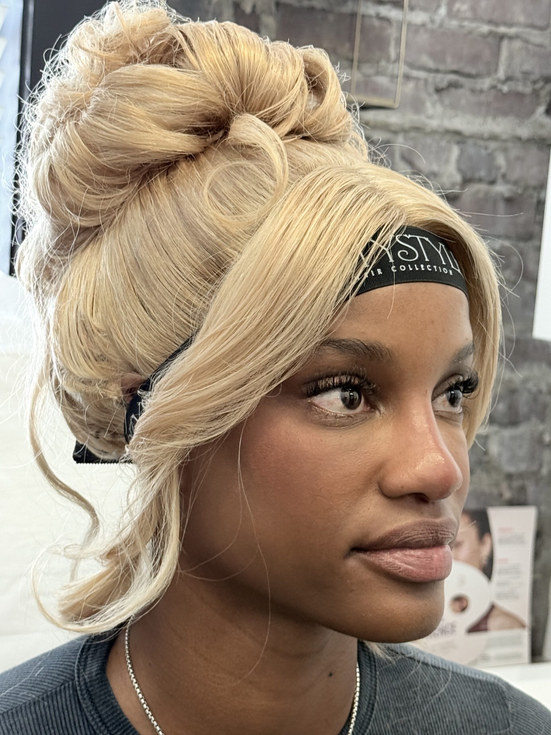 After photo of a client at Reviv Beauty Med Spa in Sanford, FL, following a non-surgical liquid rhinoplasty treatment using dermal fillers for nose contouring.
