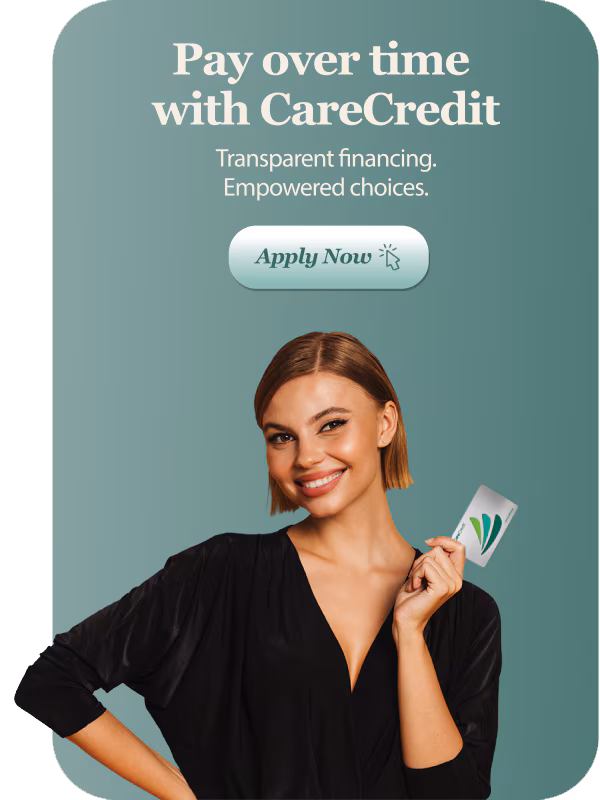 CareCredit financing options available for cosmetic treatments at Reviv Beauty Med Spa