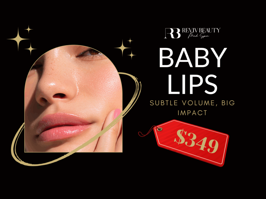 Baby Lips mini lip plump special at Reviv Beauty Med Spa in Sanford, FL – $349 for up to half syringe of dermal filler