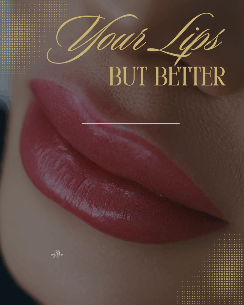 Close-up of Juvederm lip filler results at Reviv Beauty Med Spa in Sanford FL, showing natural, hydrated lips with subtle enhancement — your lips but better.